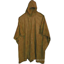 Alma visibilidad de caza de ropa de lluvia desechable Raincoat mujeres